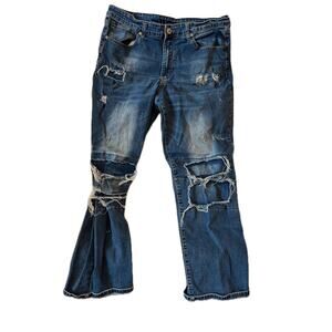 Rue 21 Premium Relaxed Distressed jeans Mens 36x32